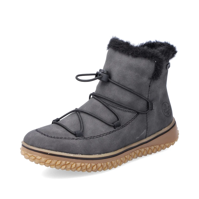 Rieker Z4278 Women's Winter Boots, Grey 45, 5 UK