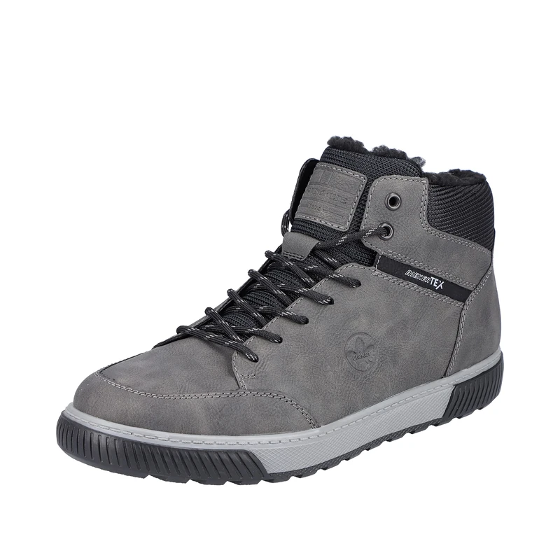 Rieker Men's 18930 Fashion Boots, Grey, 46 EU - Image 1