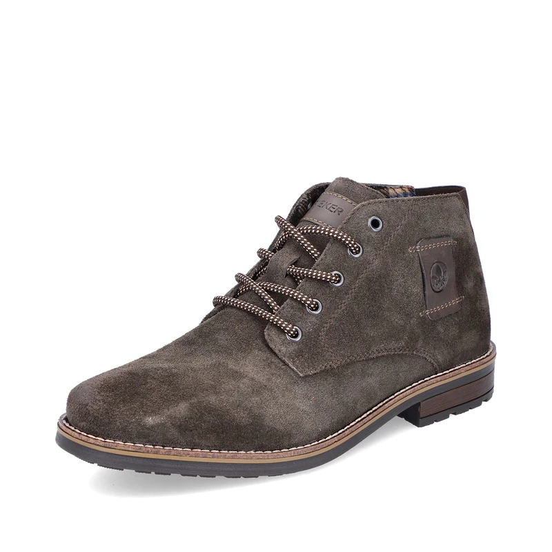 Rieker Men's Lace-Up Boots 33224, brown, 8 UK