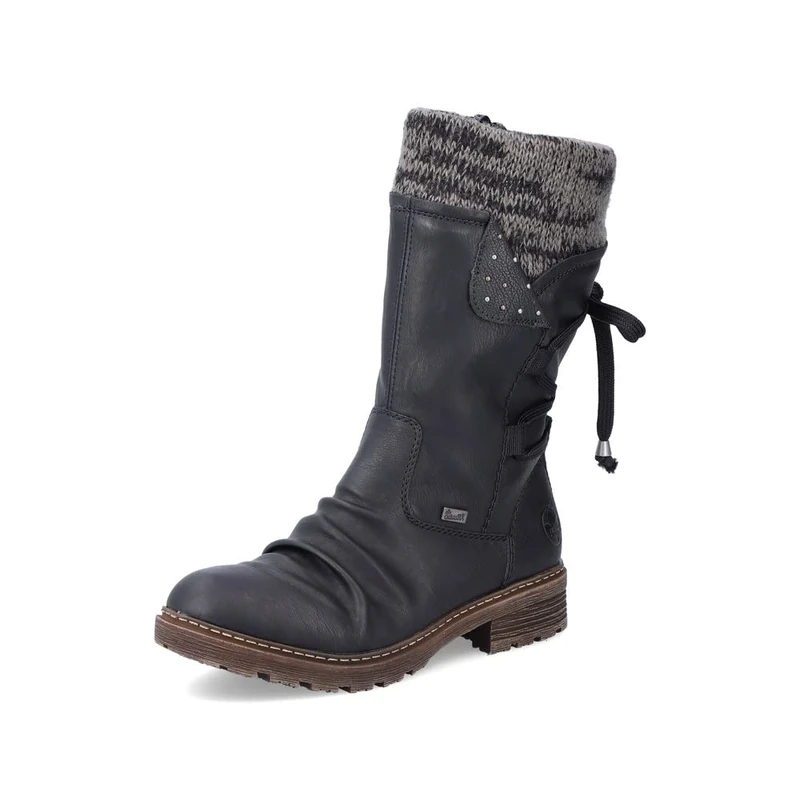 Rieker Women's Ankle Boots Z4773, Women's Ankle Boots, Black (black 01), 7.5 UK