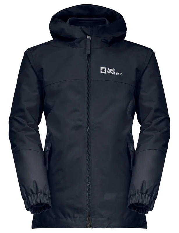 Jack Wolfskin Iceland 3In1 Jacket Night Blue 128 - Image 1
