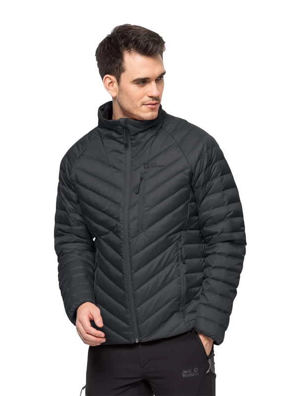 Jack Wolfskin Men's Passamani Jacket, Phantom, XL - Image 1