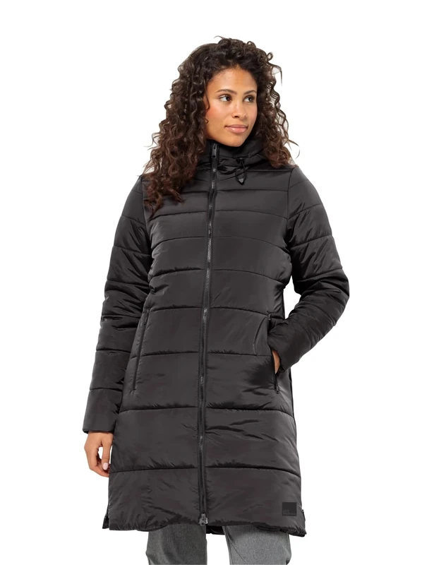 Jack Wolfskin Women's Eisbach Jacket, Phantom, L