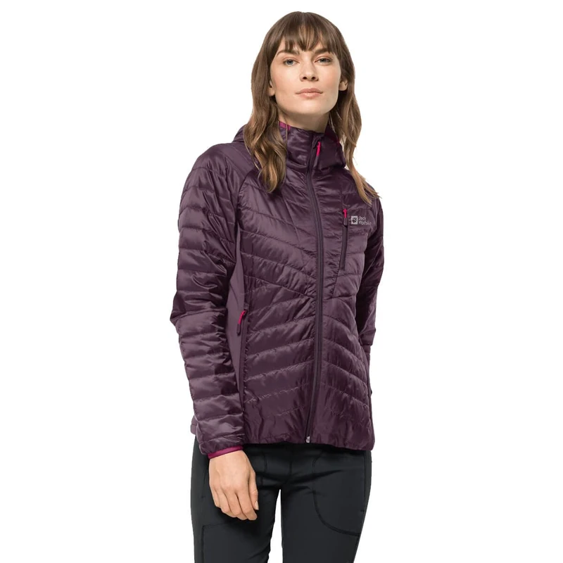 Jack Wolfskin Routeburn Women's Grapevine L Outdoor Hardshell Jackets