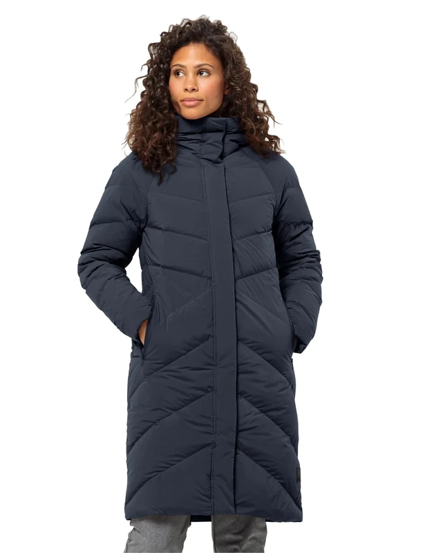 Jack Wolfskin Women's Marienplatz Jacket, Night Blue, L