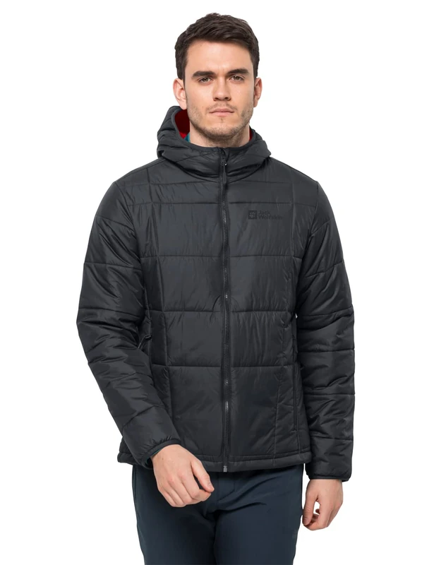 Jack Wolfskin Men's Bergland Ins Jacket, Phantom, XXL