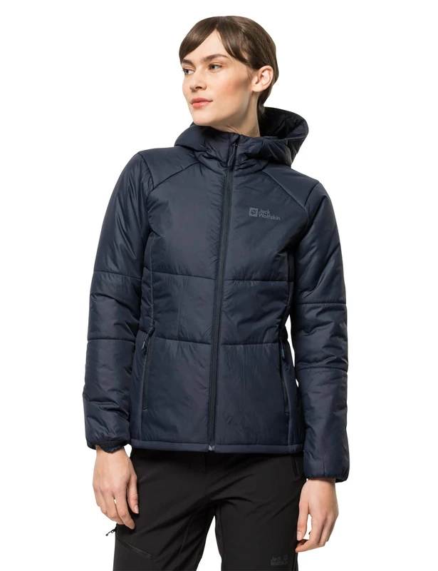 Jack Wolfskin Bergland Women's Outdoor Fleece Jacket, Night Blue, XS