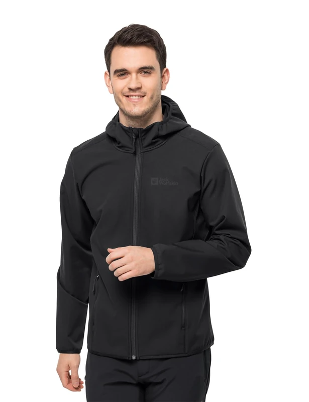 Jack Wolfskin Bornberg Men's Jacket, Black, M