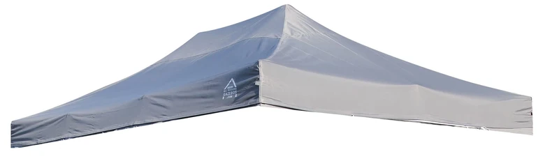 3x4.5 All Seasons Gazebos Spare Roof Canopy Metallic Grey