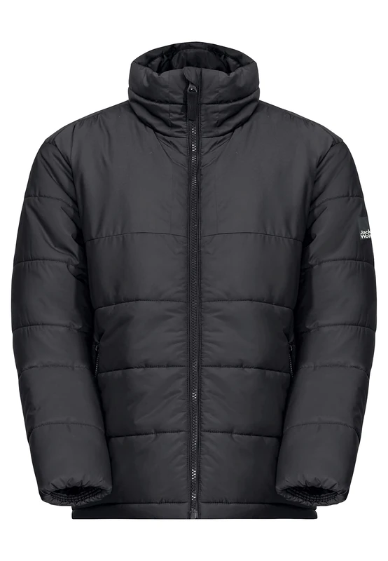 Jack Wolfskin Unisex SPIRIT INS JACKET Y Coat, Black, - Image 1