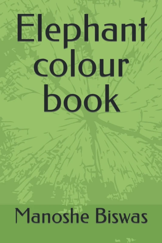 Elephant colour book