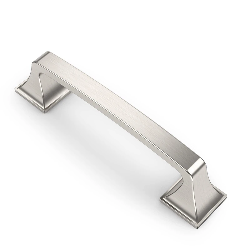 Asidrama 20 Pack 3.75 Inch(96mm) Brushed Satin Nickel Kitchen Cabinet Handles, Cabinet Pulls Kitchen Cabinet Hardware for Cupboard Drawer Handles Dresser Pulls
