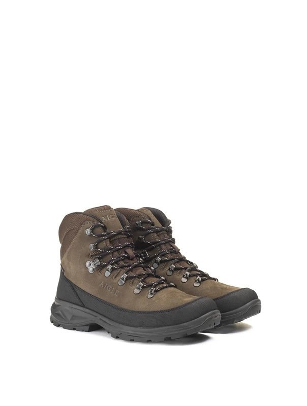 Aigle Men's Bakke GTX Hiking Boot, Dark Brown, 11 UK