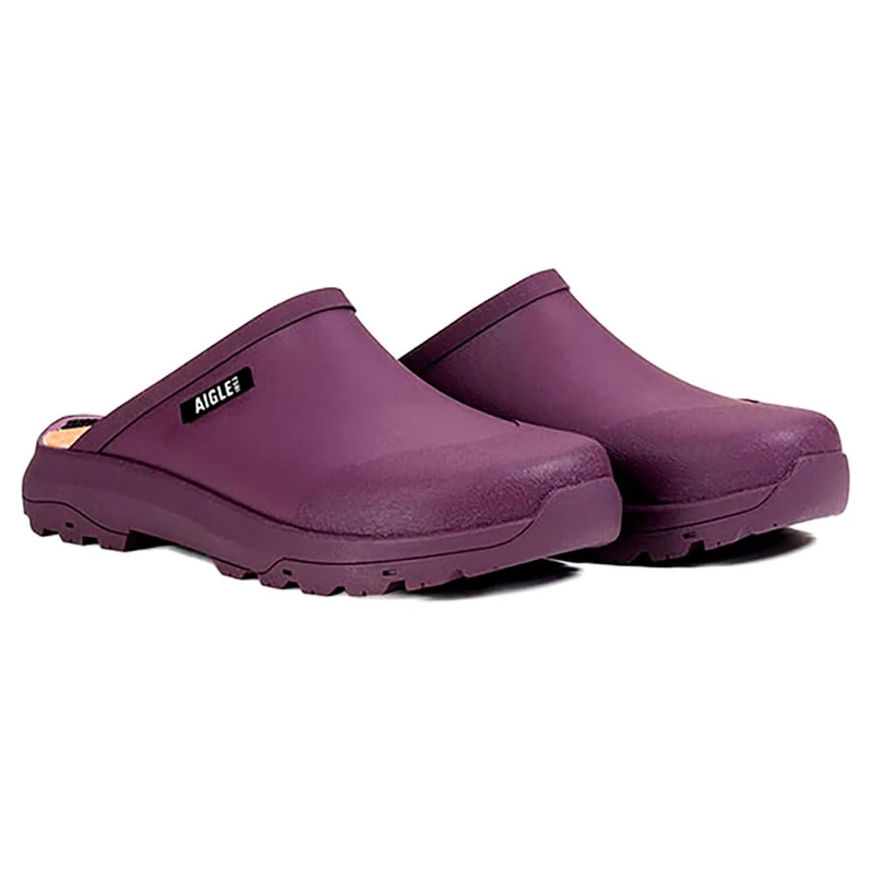Aigle Women's Corlay Clog, Wine, 5 UK