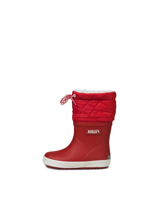 Aigle Giboulee 2 Rain Boot Unisex Kids, Rouge Blanc, 4.5 UK Child