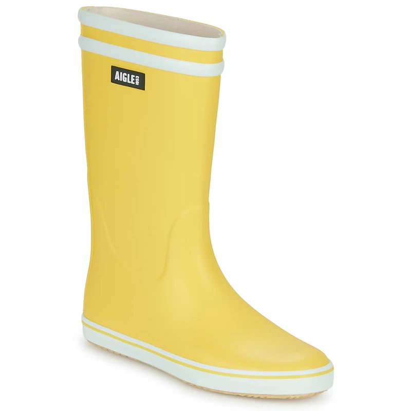 Aigle Women's Malouine 2 Wellington Boots, Yellow White, 7.5 UK