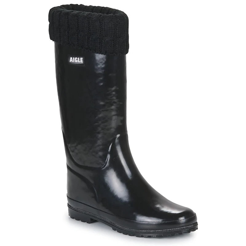 Aigle Women's Eliosa Winter Wellington Boots, black, 5.5 UK