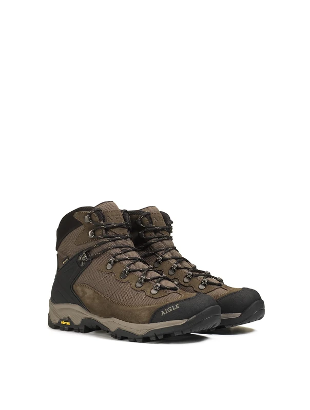 Aigle Men's Sonricker Backpacking Boot, Taupe, 5.5 UK