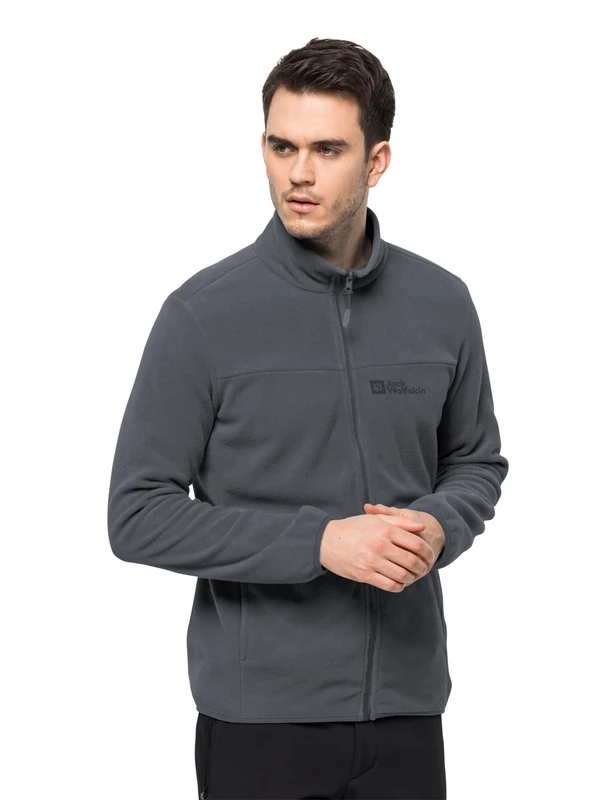 Jack Wolfskin Beilstein Fz M Men's Fleece Jacket, ebony, S