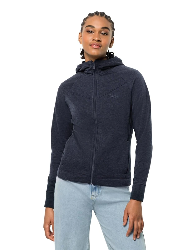 Jack Wolfskin Waldsee Hooded Jacket Night Blue S