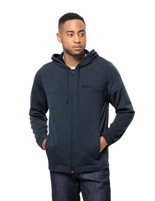 Jack Wolfskin Waldsee Hooded Jacket Night Blue M