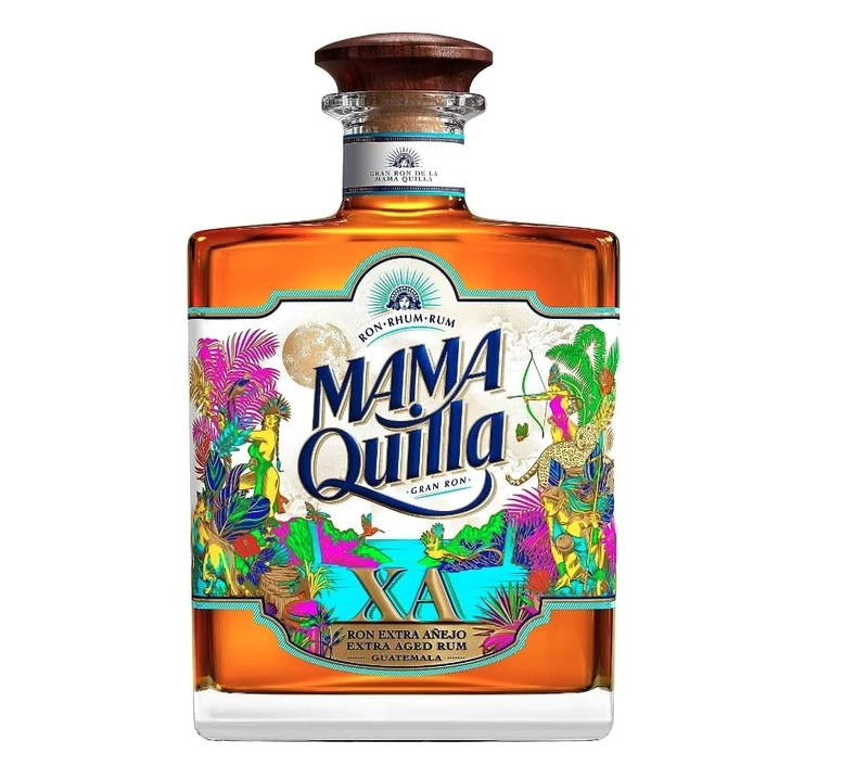 MAMA QUILLA - XA RUM - Old Rum - Gold medal 2022 The Rum & Cachaça Masters - 40% Alcohol - Origin: Guatemala - 70 cl Bottle