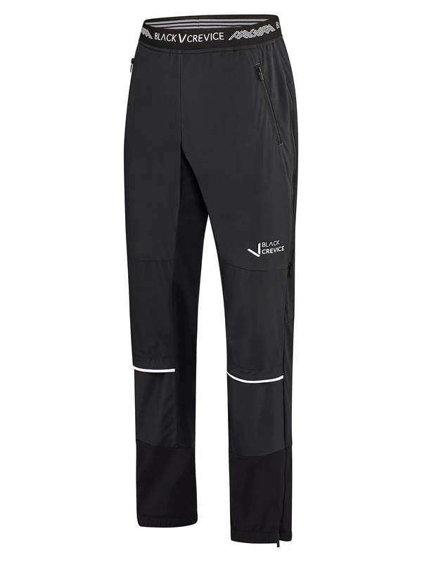 Black Crevice Men's Ski Touring Trousers, L Black