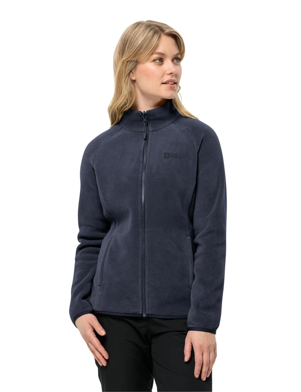 Jack Wolfskin Womens Moonrise Fz W Fleece, Night Blue, XXL EU