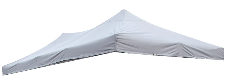 3x6 All Seasons Gazebos Spare Roof Canopy Metallic Grey