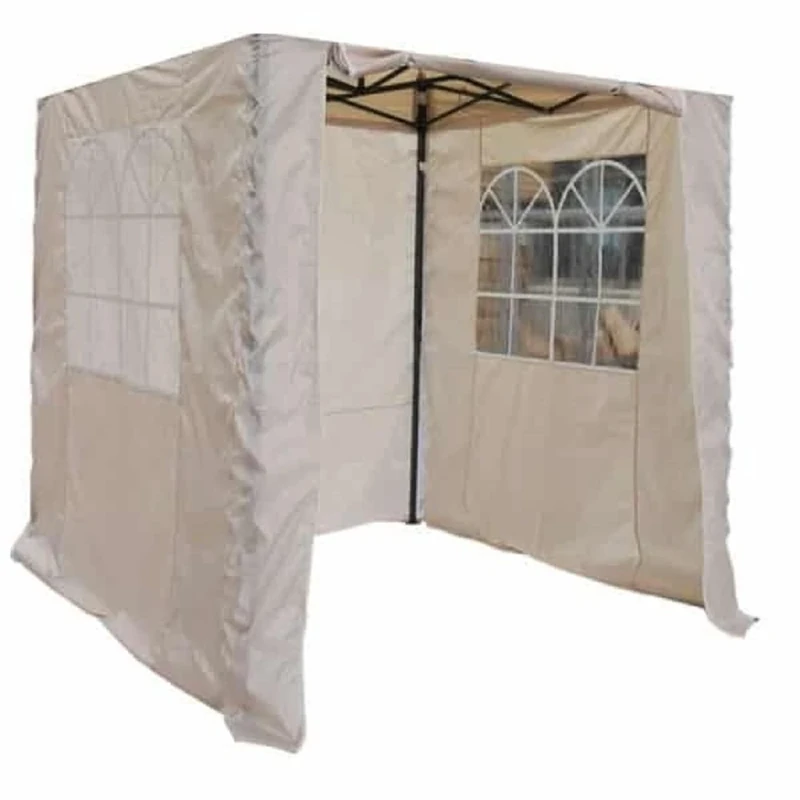 All Seasons Gazebos 2x2 Lightweight Side Panel Set Beige (2x2BeigeStandardSides)