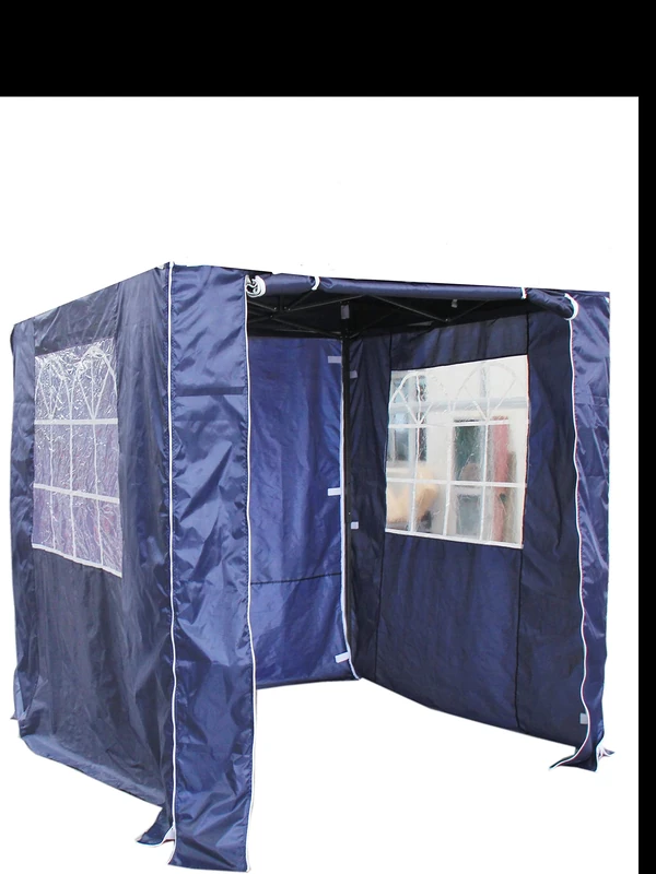 All Seasons Gazebos 2x2 Lightweight Side Panel Set Navy Blue