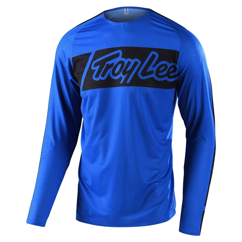Troy Lee Designs Motocross Jersey, Blue, xx Grande