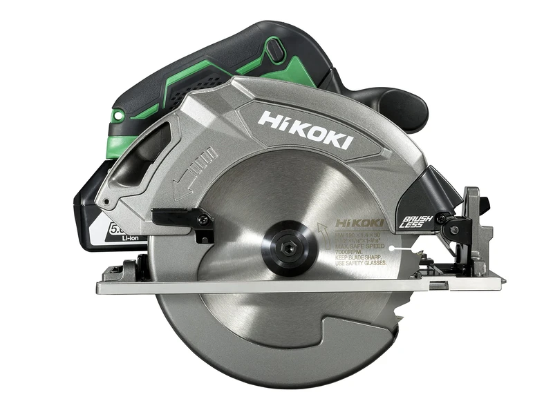 HIKOKI, Akku Handkreissäge, C1807DAWRZ, (5,0 Akku) (HSC IV), Grün Schwarz
