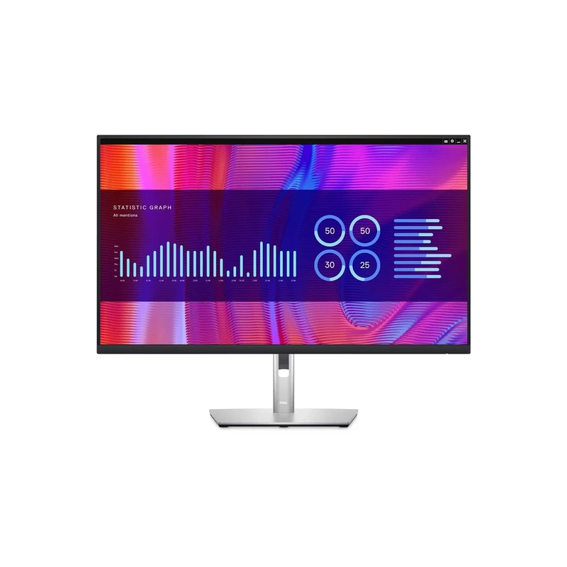 Dell P3223DE USB-C 31.5 Inch QHD (2560x1440) Monitor, 60Hz, IPS, 5ms, 99% sRGB, USB-C, 2x DisplayPort, HDMI, 4x USB, 3 Year Warranty, Black