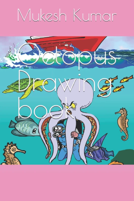 Octopus Drawing book