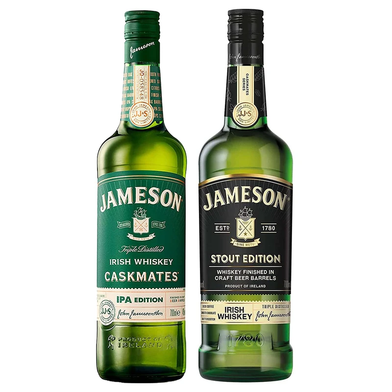 Jameson Whiskey Bundle: Jameson IPA Edition Whiskey, 70CL & Jameson Stout Edition Whiskey, 70CL - Image 1