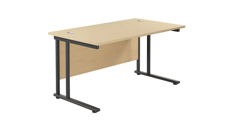 Office Hippo Heavy Duty Rectangular Cantilever Office Desk - Image 1