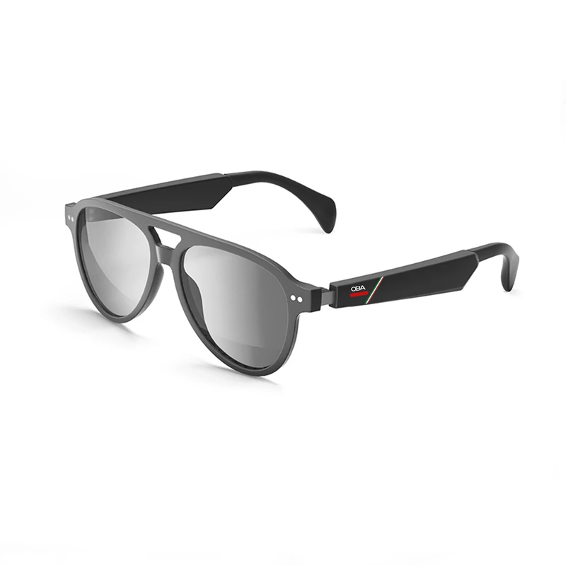 OBA-F22 Bluetooth Smart Glasses with Integrated Speaker and Microphone Wireless Audio IP55 Waterproof Unisex Design Nylon Lenses