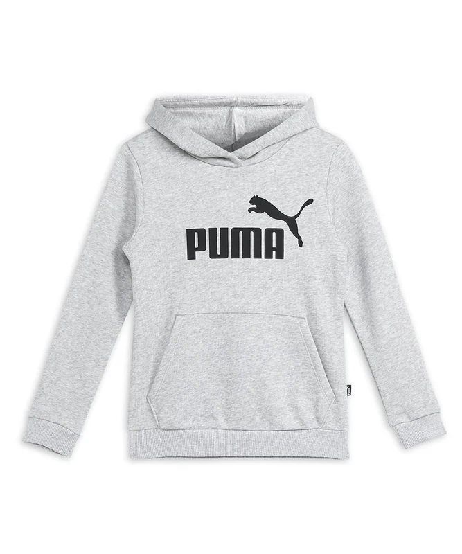 PUMA ESS Logo Women's Hoodie Light Grey