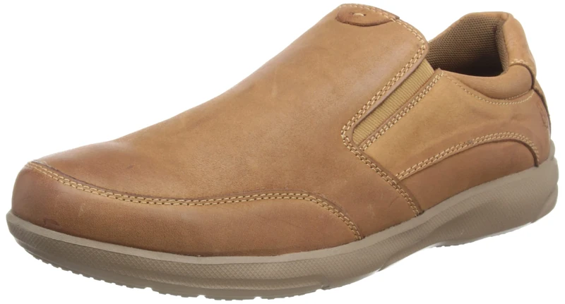 Hush Puppies Mens Aaron Sneaker, Brnbrn, 7 UK