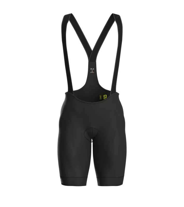 Alé Cycling Men's R-EV1 Velocity HD2 Bib Shorts, Black, XXL