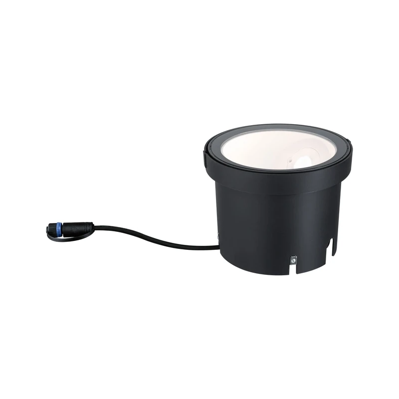 Paulmann 94669 Plug&Shine LED outdoor luminaire Plug&Shine wall wall washer Ocos IP67 incl. 1x6.1W dimm. Outdoor luminaires Anthracite Metal 3000K