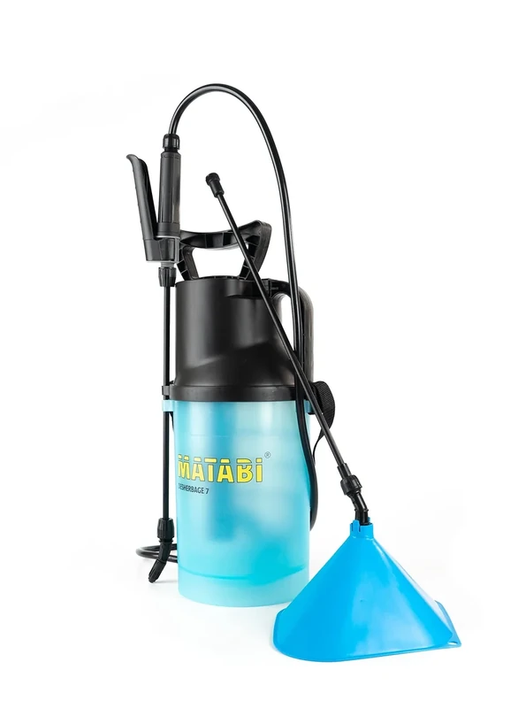 Matabi – Desherbage 7 Sprayer – Pre-Pressure – 5 Litres – Ideal for Removing Herbs and Weeds in Paths – Precise for Garden and Tiles – Made in Spain