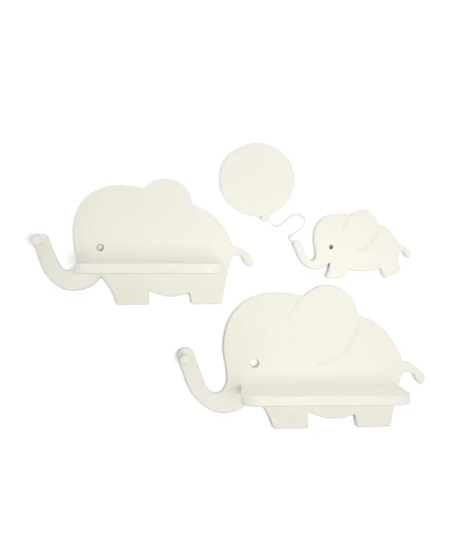 Mamas & Papas Elephant Shelves & Night Light
