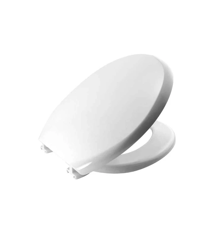 CARRARA&MATTA Atlantico Toilet Seat, White, Plastic