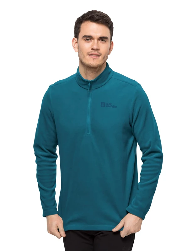 Jack Wolfskin Men's Taunus Hz Pullover Blue Coral S