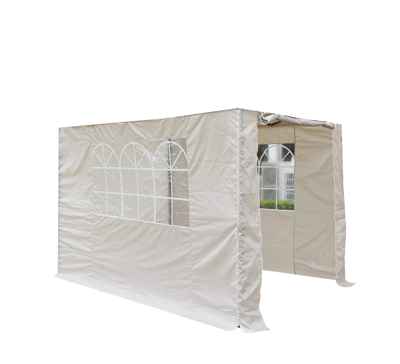 All Seasons Gazebos 3x2 Lightweight Side Panel Set Cream