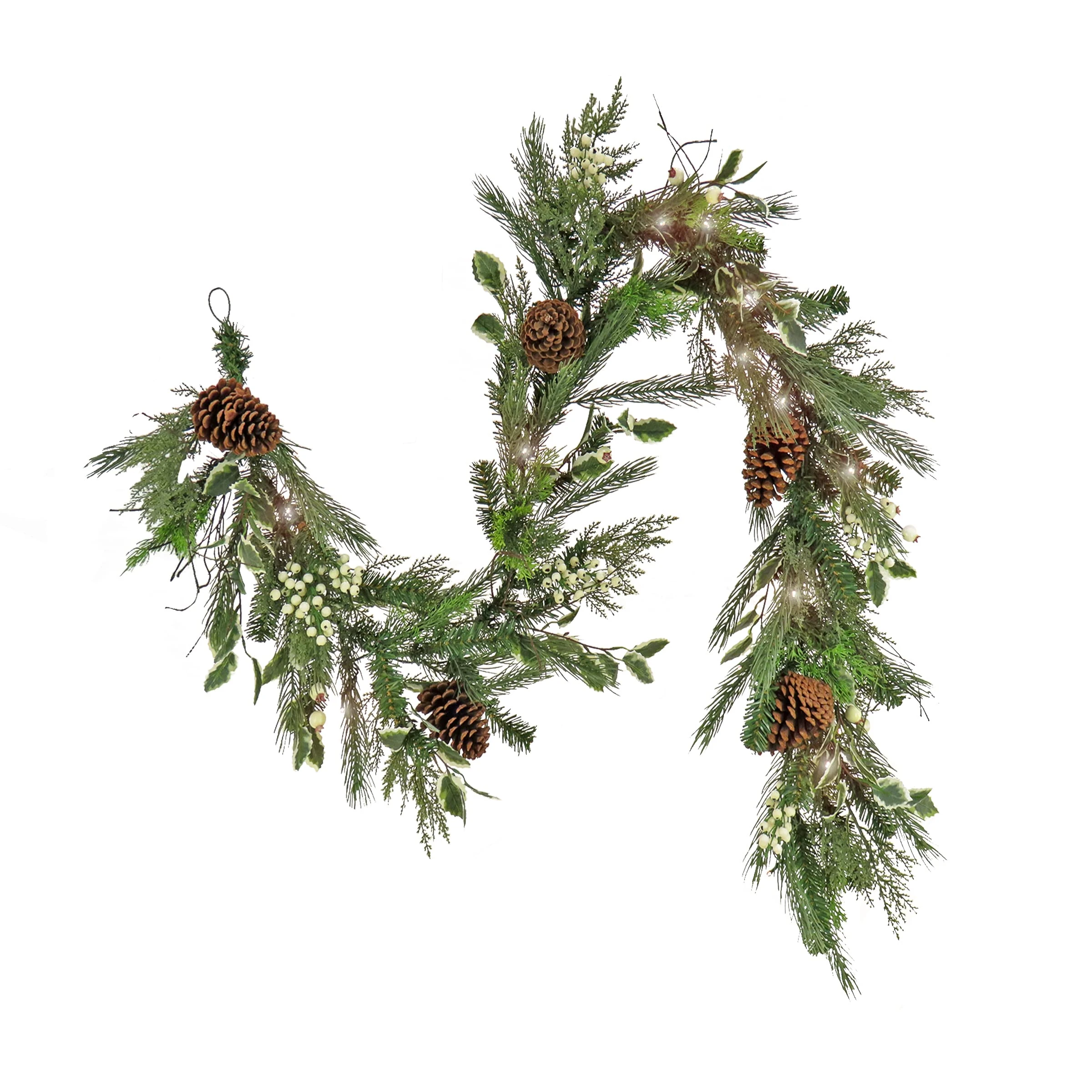 National Tree Company HGTHY63-30030SB Decorative Artificial Swag, Green