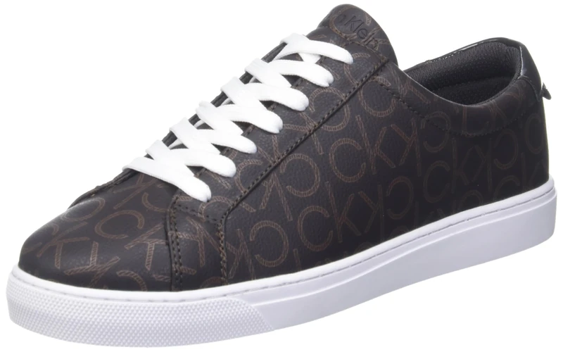 Calvin Klein Women's Gules Sneaker, Espresso Multi 200, 3 UK
