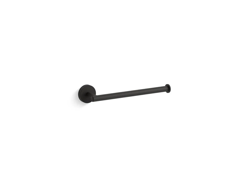 Kohler 27291-BL Elate 9" Towel Bar, Matte Black